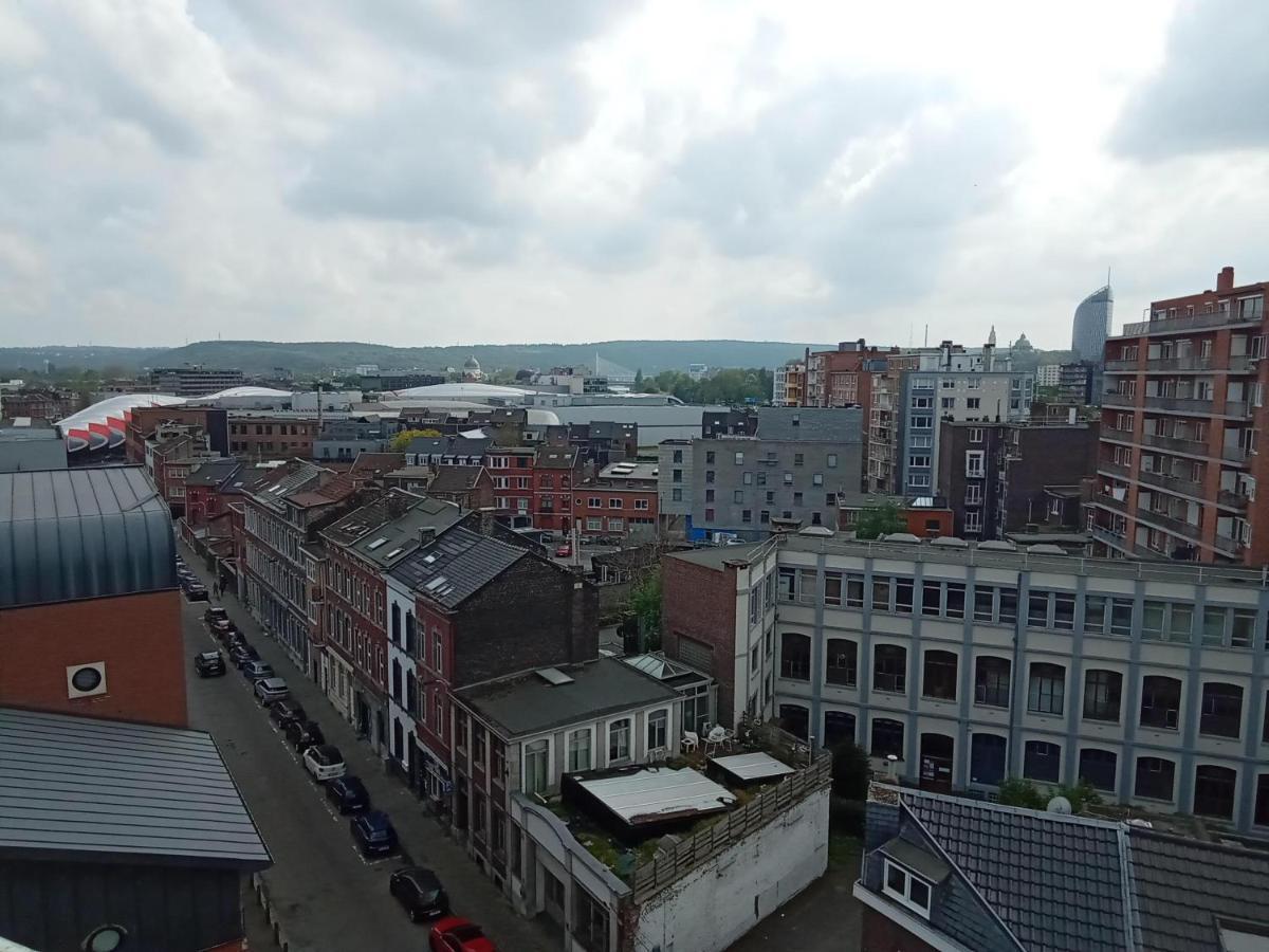 Liege Centre Mediacite Appartement Possible Parking Terrasse Immense 8Eme Pour 2 Personnes Екстер'єр фото